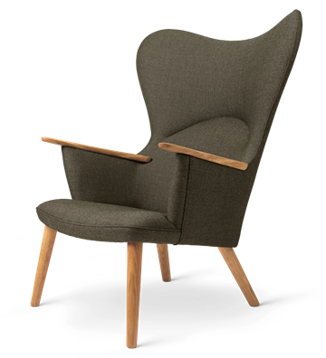 Mama Bear Chair CH78 af Hans J. Wegner, stof
